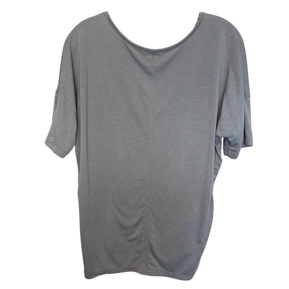 Nike Womens Dri-FIT Loose Fit Gray T-Shirt L - Picture 4 of 5